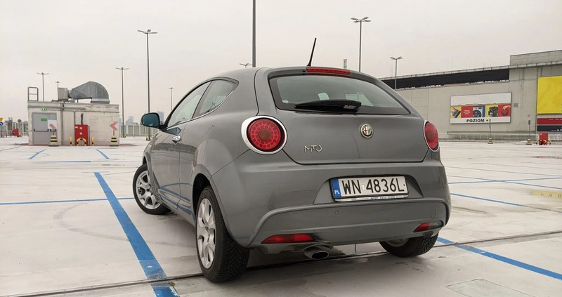 Alfa Romeo Mito cena 21500 przebieg: 176000, rok produkcji 2009 z Warszawa małe 277